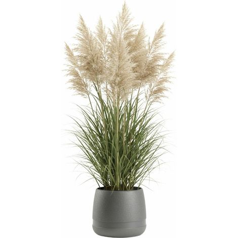 Vaso LUNA, antracite, 34,8 cm