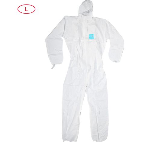 Combinaison de protection liquide antistatique ignifuge chimique MC2000T taille L (1/5)