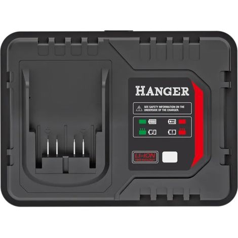 Batterieladegerät hanger c18-4 18V 4Ah kompakt LED