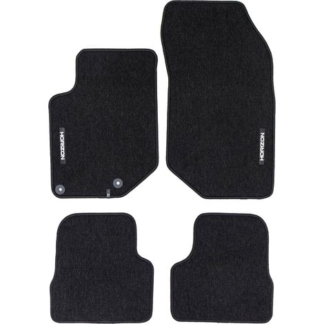 Tapis de Sol de Voiture pour Peugeot e-208 2019-2025 Velours Imperméable 4Pcs (1/5)