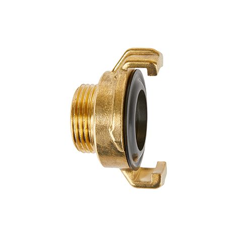 Codo de 90 grados macho roscado 1/2'' de latón.