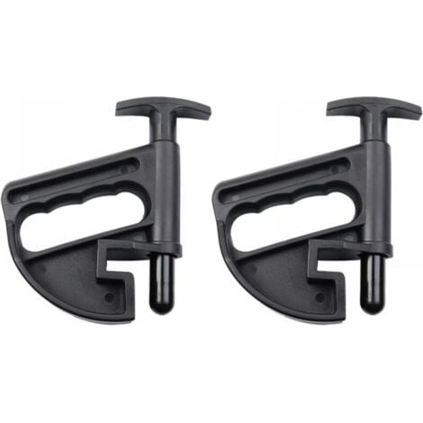 Changeur de pneus Pince à talon de pneu en nylon durable Outil de centre de chute Pince à talon de pneu de moto Pince à talon de pneu de moto universelle (2 pièces) (1/5)