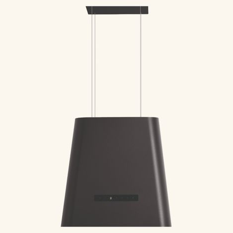 Hotte cuisine Silverline suspendue NEAT noir mat 50 cm