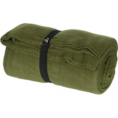 MFH Fleece-Decke, oliv, ca. 200 x 150 cm