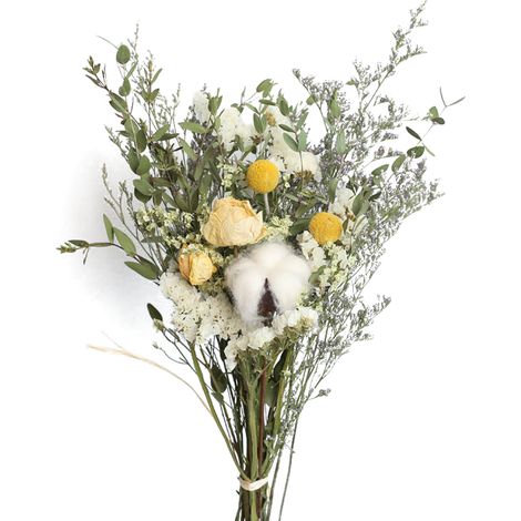 Fleurs séchées roses naturelles en bouquets, décoration de table et centres de table pour intérieur, mariage, vase, maison de campagne et décoration automnale, parfum d'ambiance (1/5)