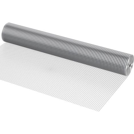 Mophorn Hardware Cloth - 1/2 Zoll 48 Zoll x 50 Fuß 19 Gauge, feuerverzinktes Drahtgeflecht