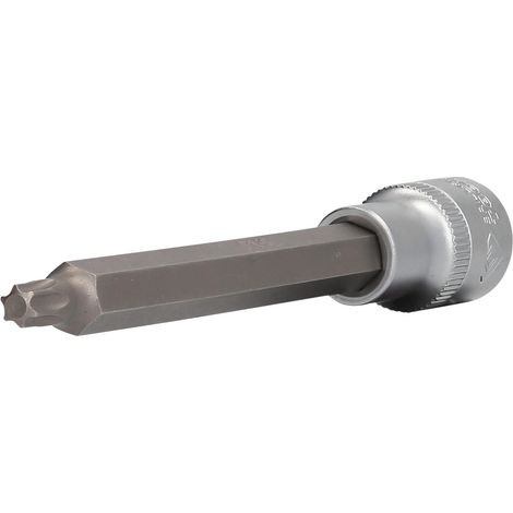 BRILLIANT TOOLS  1/2" Torx-Bit-Stecknuss  140 mm  lang T40  - BT022700 (1/4)