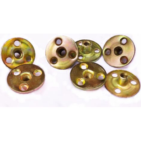 Lot de 10 accessoires pour la maison, 3 trous, quincaillerie en acier au carbone durable pour meubles et armoires. (1/3)
