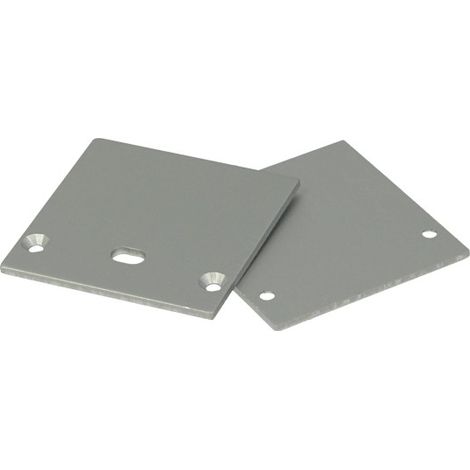 Coppia Tappini Termine Per Chiusure Del Profilato Alluminio Da Soffitto o A Sospensione BA3535 (1/3)