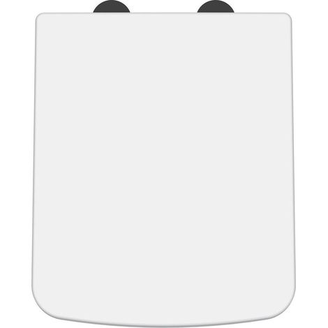Balterley Square Soft Close Toilet Seat With Top Fix Hinge