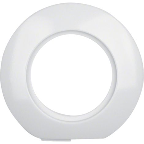 Marco final Berker By Hager 138149 serie 1930 Blanco Brillo