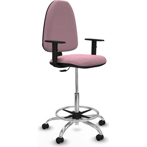 Sedia da Ufficio Piqueras y Crespo B1D05RF Rosa Alta (1/5)