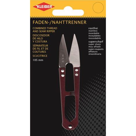 Descosedor Kleiber 105 mm punta afilada mango metálico