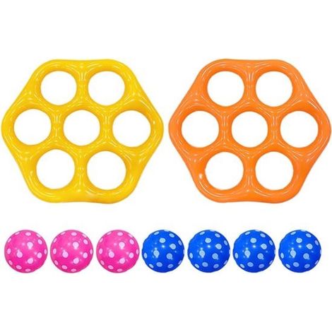 Giochi da piscina, giocattoli galleggianti per il lancio di palline in acqua, gioco di lancio di anelli in acqua, per vacanze in famiglia, feste, viaggi, attività all'aperto, lago, parco (1/5)