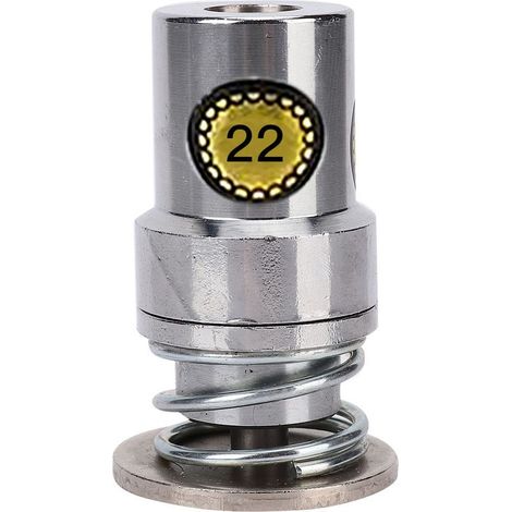 Moule rond en forme de pain pour machine à presse manuelle, outil de bouton recouvert de tissu, matrice de 22L. (1/5)