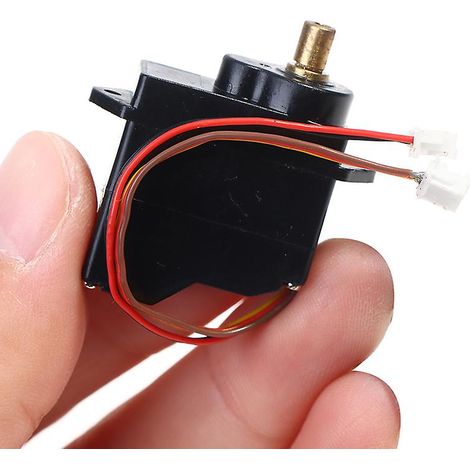 Moteur micro M10 3-6 V CC, réducteur, engrenage de direction en métal 12 g, rotation à 360° (1/4)