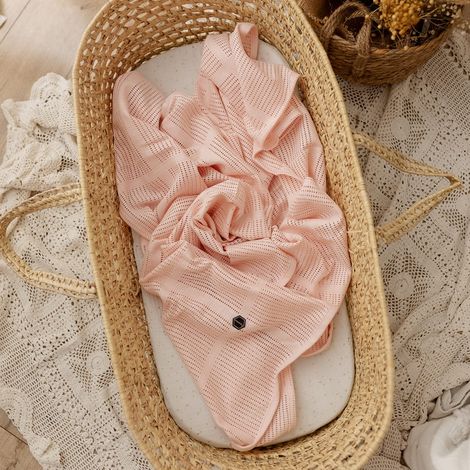 LuLu Summer Cotton Wrap Pink (1/5)
