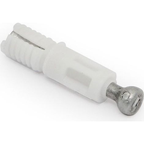 tornillo expansible. excéntrica mi-fix. zamak-plástico. diámetro 8mm. rmdiámetro 5mm