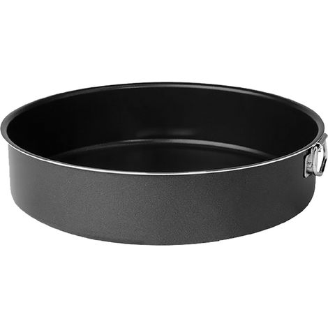 TORTIERA TONDA 'BLACK LINE' Ø cm. 22 - h.6 - PENTALUX