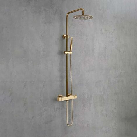 Colonne de Douche Wanna – Élégance Dorée (1/3)