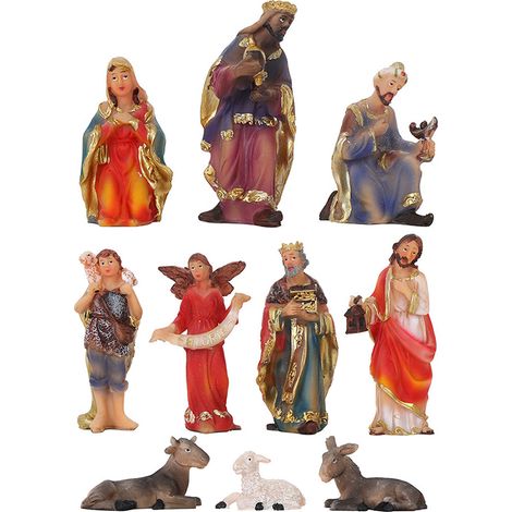 traditionnelle en résine décoration de table de Noël (1/4)