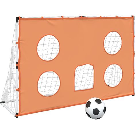 But de football pour enfants avec tapis de ciblage et ballon