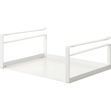 Étagère de rangement à 1 niveau, taille unique, blanc (1/5)