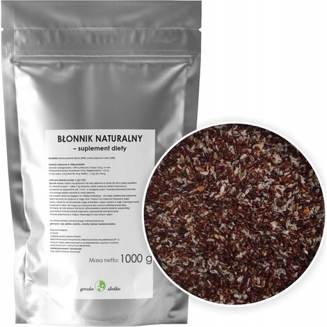 FIBRA NATURAL de psyllium y cáscara de psyllium 1 kg