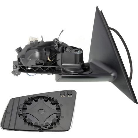 Corps de rétroviseur rabattable électriquement droit chauffant mémoire Mercedes Classe C W204 phase 2 2011-2013