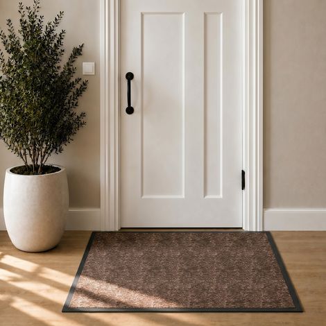 Tapis anti-salissure Future 90 x 120 cm taupe