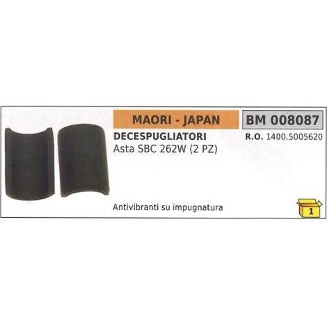 Amortiguador antivibraciones MAORI para desbrozadora ASTA SBC 262W (2 PZ) 008087