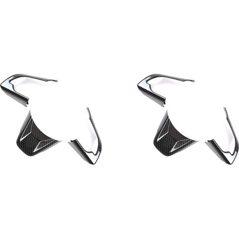 6 adesivi decorativi per volante auto per Jimny 2019 2020 2021, accessori interni, fibra (1/2)
