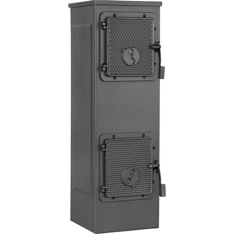 Werkstattofen Vesuv W5C, 6kW Stahlverkleid., H88xB29xT29cm (1/3)