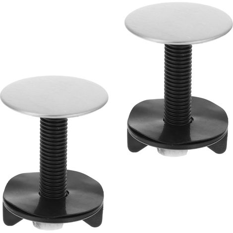2 Pièces Cache-trou en Inoxydable de Robinet Acier Évier Cuisine (1/5)