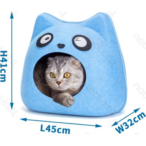 Grande niche spacieuse, confortable pour chiens moyens et plusieurs chats
