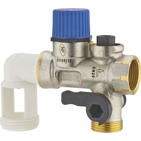 Groupe de sécurité siège inox NF NOYON & THIEBAULT Coudé