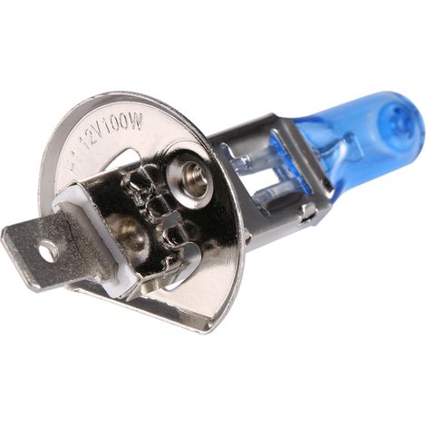 Kit 2x Ampoule H1 12V 100W Blanc Super Blanc Feu de Brouillard Puissance Élevée Lampe de Phare Voiture Éclairage Auto (1/3)