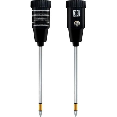 (26×5×5cm) Soil PH Moisture Meter, 2 in 1 High Accuracy Sensitive Soil PH Tester and Hygrometer with Rustproof Metal Probe