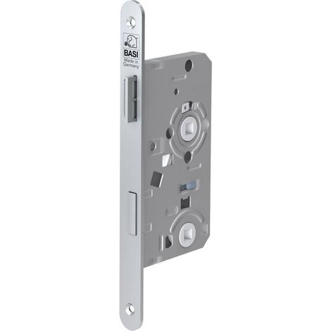 Basi 9350-5531 Serrure de porte de chambre à insérer argent (1/3)