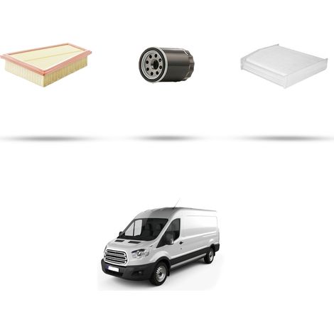 Kit tagliando 3 filtri compatibile con Ford Transit 2014 1.0 EcoBoost PHEV 92kw dal 2020 (1/5)