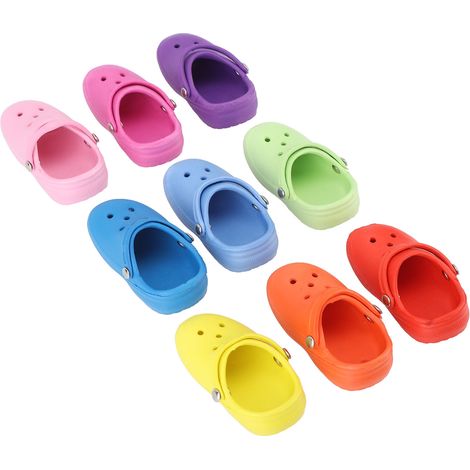 Lot de 9 clips de ventilation pour voiture, diffuseur de parfum en forme de chaussure, plusieurs couleurs. (1/5)