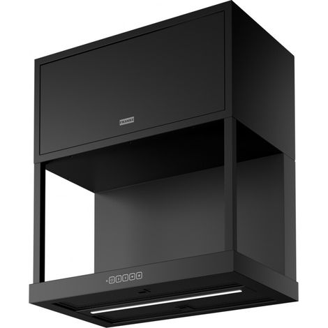 Franke FMA MODULAR F60 BK MT. Potenza massima di estrazione: 620 m³/h, Classe di efficienza dinamica del fluido: A, Classe di efficienza luminosa: A. Tipo: Cappa aspirante a parete, ... - 335.0706.646