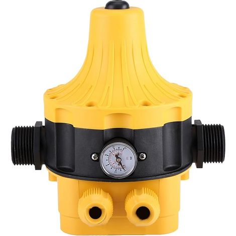 Controlador eléctrico con manómetro, interruptor de control totalmente automático, indicador LED, accesorio para el hogar (1/5)