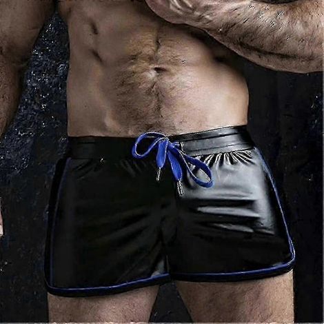 Sommershorts, die mit Fitnesshosen aus PU-Leder und Sportbekleidung kompatibel sind. (1/2)