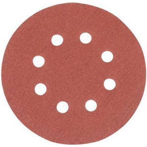 40 Pièces Rond Disques Abrasifs à Grain 1500, 125 mm Disque de Ponçage à 8 Trous de Différentes Tailles Papier Poncer pour Ponceuse Excentrique (1/5)