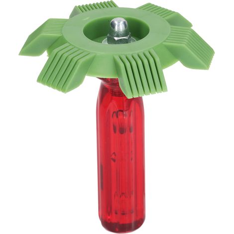 Lot de 2 peignes redresseurs d'ailettes de condenseur de climatiseur, outil de nettoyage vert (1/5)