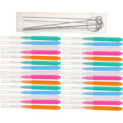 Brosse salle de bain, nylon/métal, pour baignoire et lavabo (1/5)