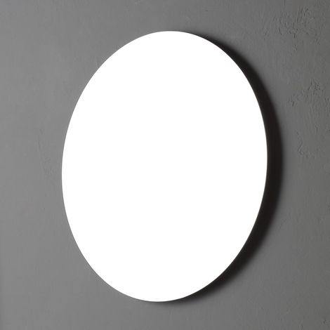 Specchio bagno rotondo 60 cm filo lucido (1/2)