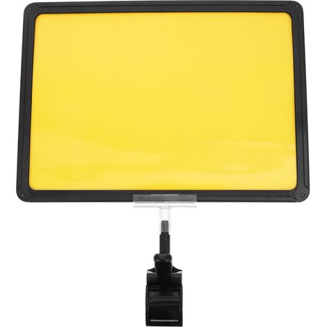 Support pour Étiquettes de Prix A5 Double Cara avec Clip (1/5)