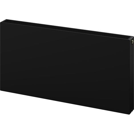 Radiateur à panneaux Mexen Flat CVF22 500 x 1400 mm, raccordement inférieur, 1910 W, noir - W622F-050-140-70 (1/3)